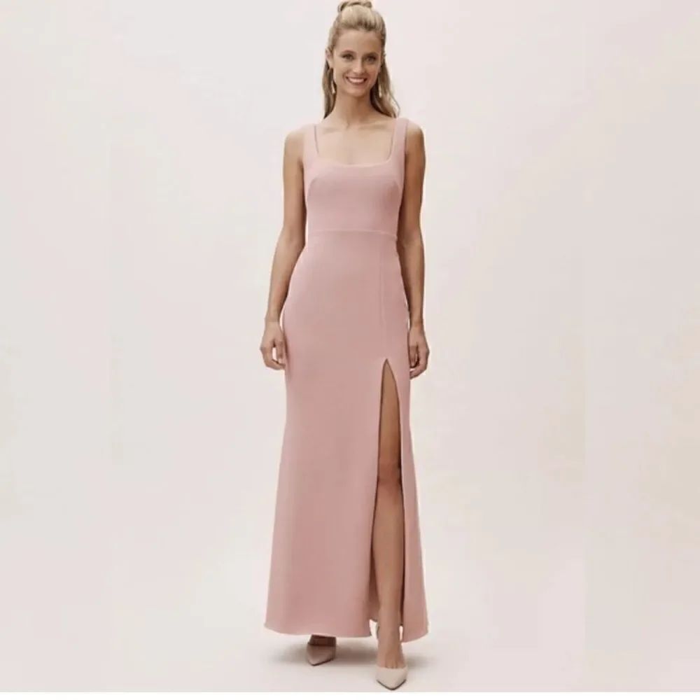 NEW BHLDN ADENA MAXI DRESS WHIPPED APRICOT